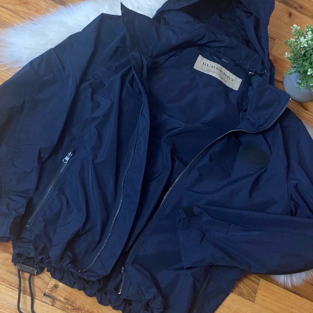 BURBERRY Blue WindBreaker